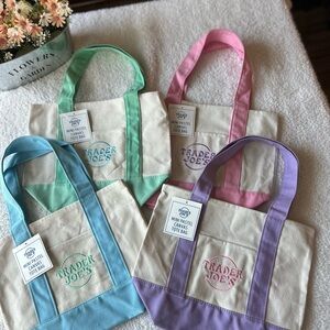 Set of all 4 Mini Totes